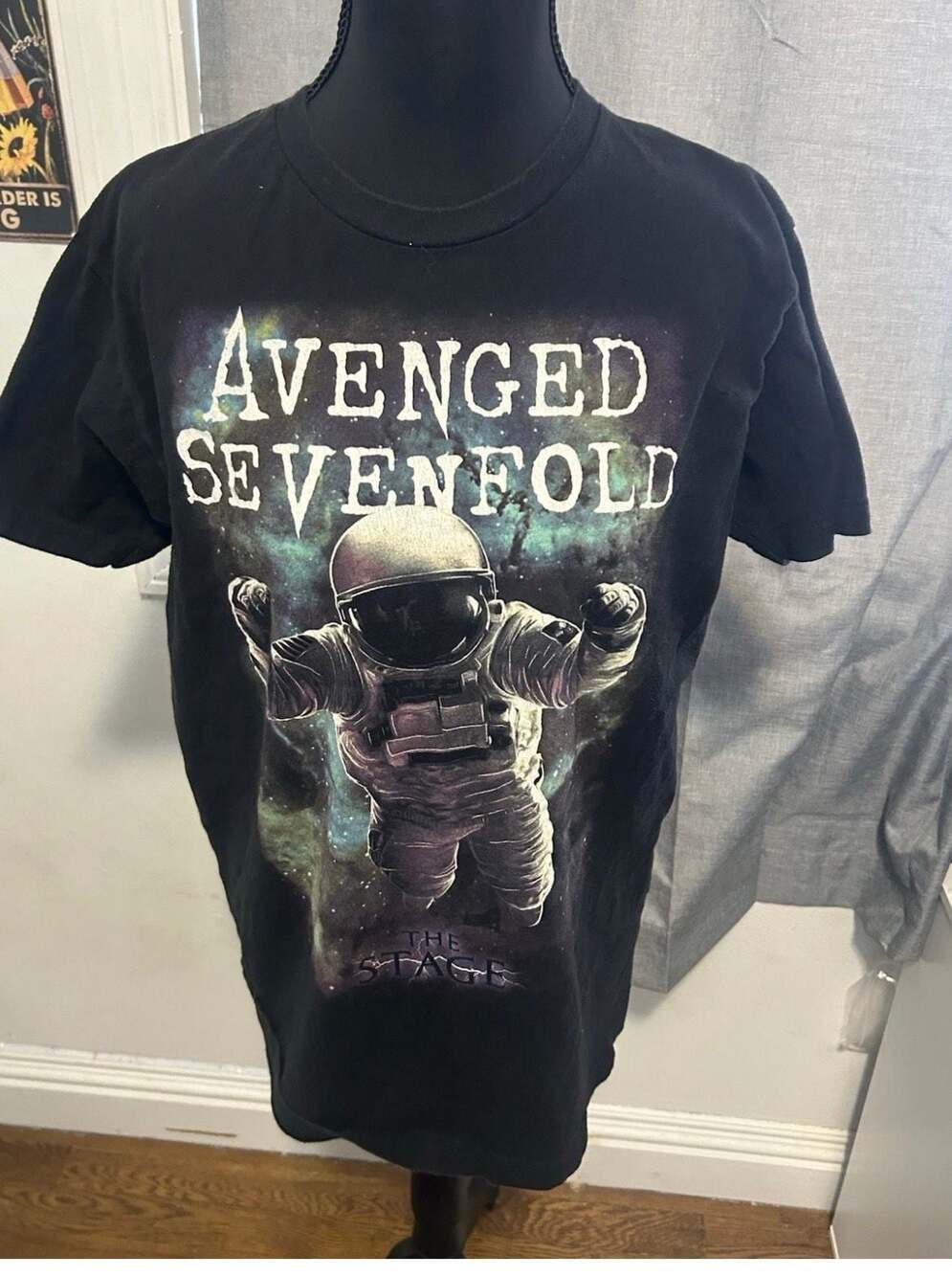 Medium Avenged Sevenfold The Stage Astronaut Graphic Band T-Shirt